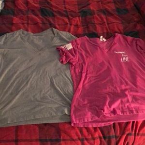 2 patriotic t shirts
